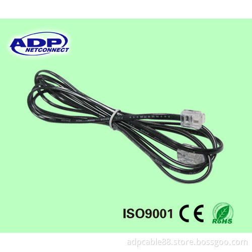 2pairs Twisted Telephone Cable Black